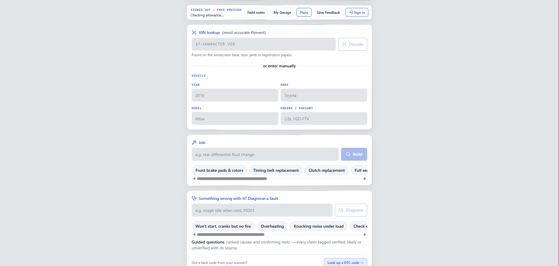 AutoBro UI